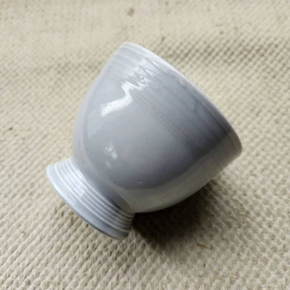 Vintage Fiesta Single Egg Cup Gray FIESTAWARE 1950s Grey Homer Laughlin